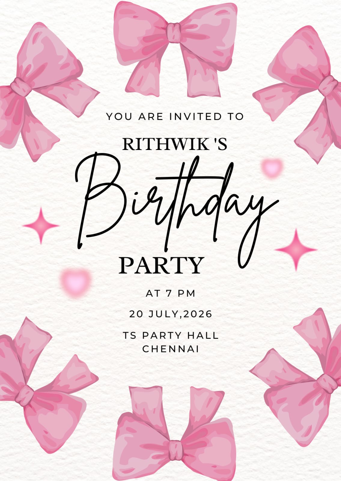 Birthday Invitation